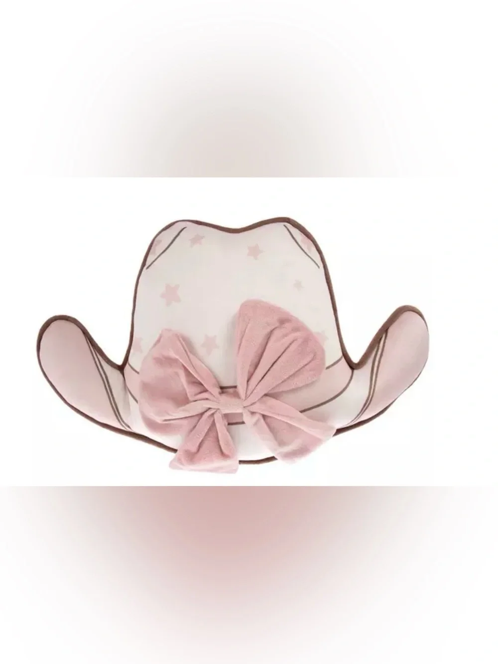 Pink Cowgirl Hat Pillow